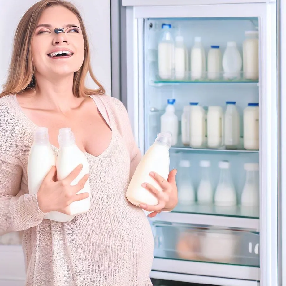 Ile mleko matki może być w lodówce?
